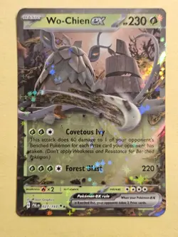 Wo-Chien ex 027/193 Sv02: Paldea Evolved Holo Pokemon - Image 2