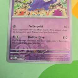 Pokemon TCG Gengar Scarlet & Violet 151 Reverse Holo 094/165 Near Mint Condition - Image 2