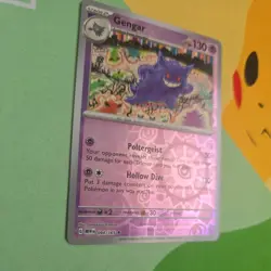 Pokemon TCG Gengar Scarlet & Violet 151 Reverse Holo 094/165 Near Mint Condition - Image 4