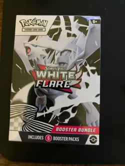 Pokemon Scarlet & Violet White Flare Booster Bundle Factory Sealed New - Image 1