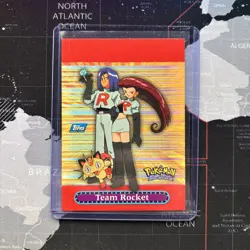 Team Rocket- Pop-Up 5 of 10-Pokemon TV Animation 3-Topps 2000-NM Blue Label - Image 1