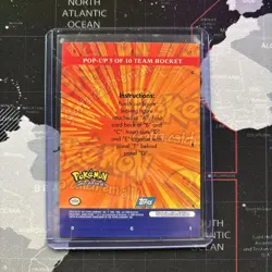 Team Rocket- Pop-Up 5 of 10-Pokemon TV Animation 3-Topps 2000-NM Blue Label - Image 2