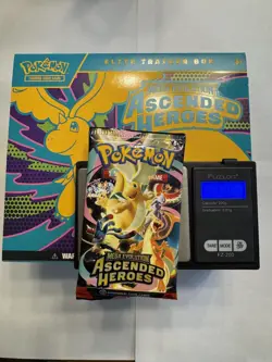 VERY HEAVY! 22.61g Ascended Heroes Pokemon TCG Booster (SEALED) GOD PACKUUUUUU - Image 1