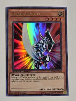 Blade Knight SBAD-EN006 Ultra Rare Yugioh 1st Edition Speed Duel NM - Image 1
