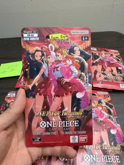 ONE PIECE Heroines EB-03 Sleeved Booster pack English (Lot of 10)- NEW SEALED - Image 3