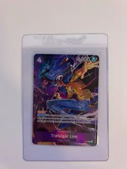 One Piece Trafalgar Law P-093 Illustration Box V6 Promo Card NM - Image 1