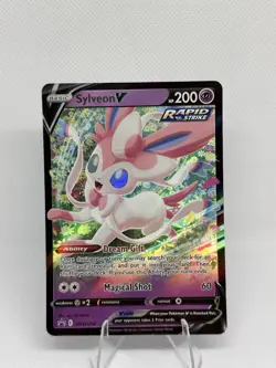 Sylveon V SWSH202 SWSH: Sword & Shield Promo Cards Holo - Image 1