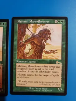 1x Multani, Maro-Sorcerer Urza's Legacy Green Rare CARD Ships Fast! - Image 3