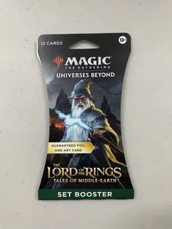 Magic "Lord of the Rings" 12-Card Sleeved Booster Pack X1 - Image 1