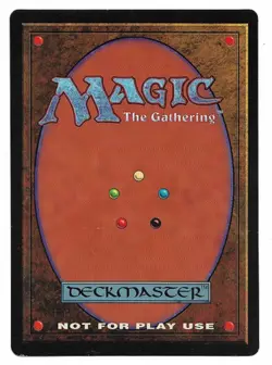 MTG magic cards 1x MTG: Black Lotus oversized 6x9 scrye magazine promo 1996 Uniq - Image 2