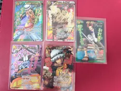 One Piece Miracle Battle Rare Card Bundle Omega Vintage Japanese Job Lot - Image 1