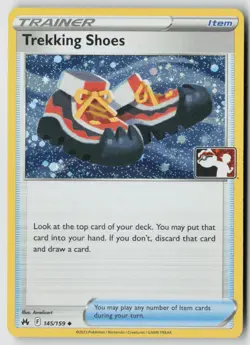 Trekking Shoes 145/159 - Prize Pack Series Cards Holo - PTCG - Image 1