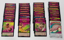 37 Weird N Wild Creatures Cards - Toxic Terrors - Image 1