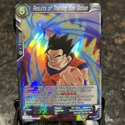 Results of Training Son Gohan TB1-028 Rare Foil Dragon Ball Super Card Game | NM - Image 1