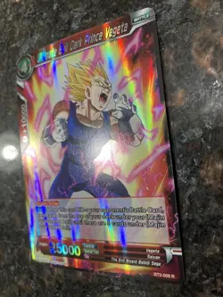 Ultimate Evil Dark Prince Vegeta Rare Foil Dragon Ball Super Card Game | LP - Image 2