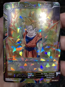 Display of Power Son Gohan BT6-083 Rare Foil Dragon Ball Super Card Game | NM - Image 1