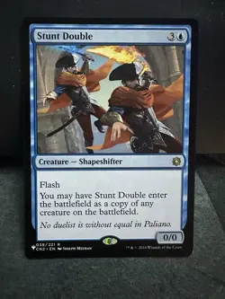 Stunt Double (Non-foil) The List Reprints 038/221 Rare MTG LC1 - Image 1