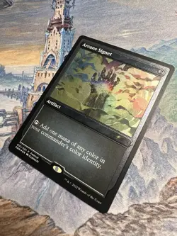 Arcane Signet Foil Etched 30th Anniversary MagicCon Las Vegas Promo MTG NM - Image 3