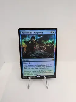 MTG Maddening Cacophony FOIL ZNR 67 Zendikar Rising Rare Magic The Gathering - Image 1