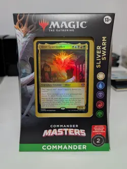 Factory Sealed MTG Commander Masters SLIVER SWARM Deck Magic the Gathering - Image 1
