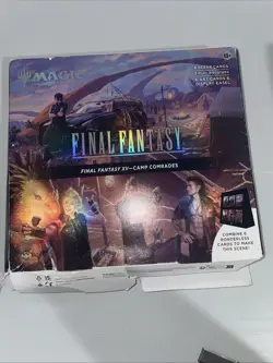 Magic The Gathering - Final Fantasy XV Scene Box - Camp Comrades Open Box Photos - Image 1