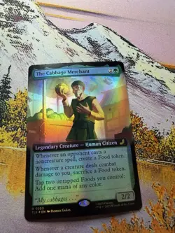 The Cabbage Merchant - Foil - Extended Art Avatar The Last Airbender - Image 2