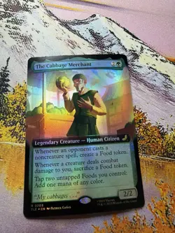 The Cabbage Merchant - Foil - Extended Art Avatar The Last Airbender - Image 3