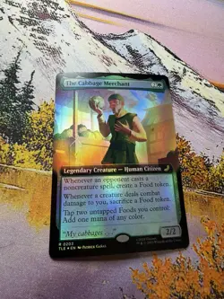 The Cabbage Merchant - Foil - Extended Art Avatar The Last Airbender - Image 5