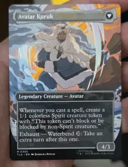Magic: The Gathering Avatar Kuruk TLA 2025 Wizards (Borderless) - Image 1