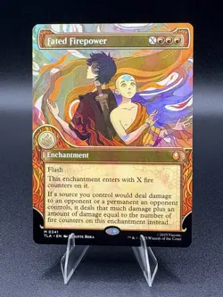 Fated Firepower (SHOWCASE) #341 NM Avatar: The Last Airbender TLA Magic MTG - Image 1
