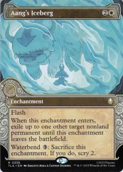 MTG Aang's Iceberg (Showcase) (336) | NM | Avatar: The Last Airbender {TLA} - Image 1