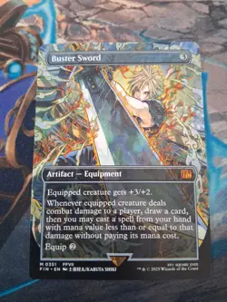 Buster Sword (Borderless) Final Fantasy Regular - Image 1