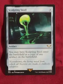 1x Sculpting Steel NM-Mint, English Commander: Universes Beyond: Warhammer 40,00 - Image 3
