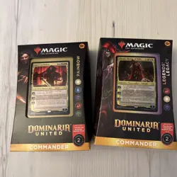 MTG Dominaria United Commander Decks Dihada & Jared BOTH DECKS SEALED - Image 1