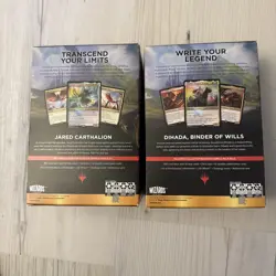 MTG Dominaria United Commander Decks Dihada & Jared BOTH DECKS SEALED - Image 4