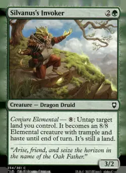 SILVANUS'S INVOKER x4 mtg NM-M Commander Legends Baldurs Gate 4 Common - Image 1