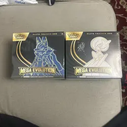 Pokemon Mega Evolution Elite Trainer Box ETB Set of 2 Sealed Brand New - Image 1