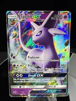 Pokemon Espeon GX TCG SM35 Sun and Moon Black Star Promo Card - Image 1
