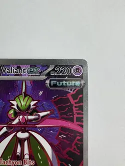Pokemon Iron Valiant ex 157/131 PR EN Special Illustration Rare Full Art Holo C… - Image 2