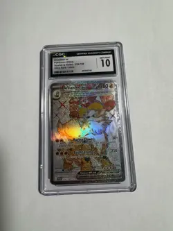 Arcanine ex Pokemon (2023) Scarlet & Violet CGC 10 - Image 1
