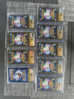 pokemon cards graded Lot Of 9 CGC PRISTINE 10 - Image 2