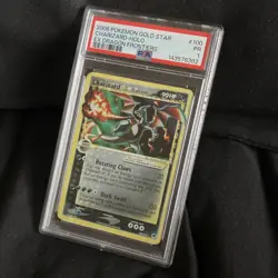 Pokemon Charizard Star Gold Star Holo EX Dragon Frontiers #100/101 PSA - Image 5