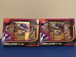 Lot of 2 Pokemon Mega Latias ex Boxes - Image 1