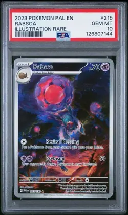 2023 RABSCA #215 POKEMON PALDEA EVOLVED ILLUSTRATION RARE EN PSA 10 Gem Mint - Image 1