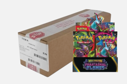 SEALED CASE 6x Pokemon Phantasmal Flames ME02 Booster Box - Image 1