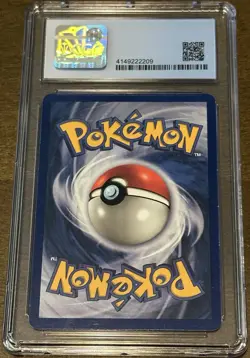 Tentacruel Blue Label CGC 8 NM/Mint Fossil 1st Edition 44/62 Pokemon TCG 1999 - Image 2