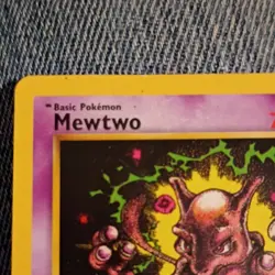 Pokemon TCG Mewtwo 14/53 Wotc Promo 70 HP Psyburn Regular Wizards 1999 English - Image 2
