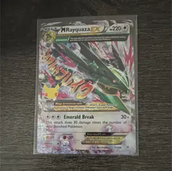 Pokemon M Rayquaza EX 76/108 Celebrations Classic Full Art Holo 220 HP - Image 1
