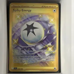 Pokemon Spiky Energy 190/159 Sv09: Journey Together Holo Hyper Rare - Image 1