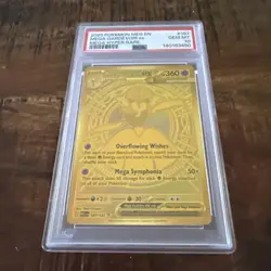 2025 Pokemon Mega Evolution EN - Mega Gardevoir Ex Mega Hyper Rare PSA 10 - Image 1